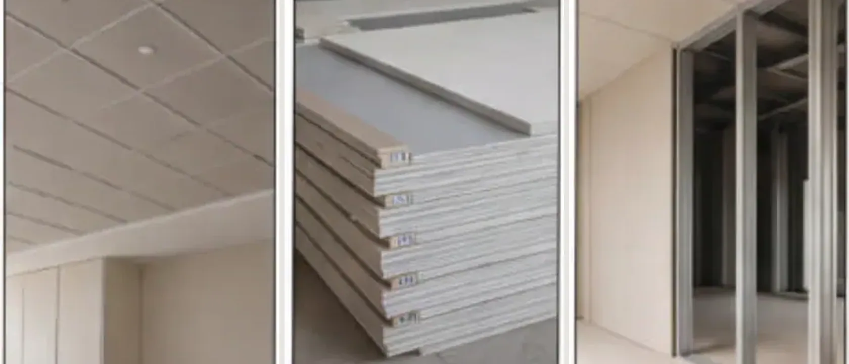 Drywall screws used for fixing board to steel and timber framing
